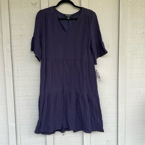 Perceptions navy dress